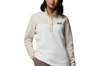 Columbia Benton Springs – 2 broches a presión para Mujer, Forro Polar