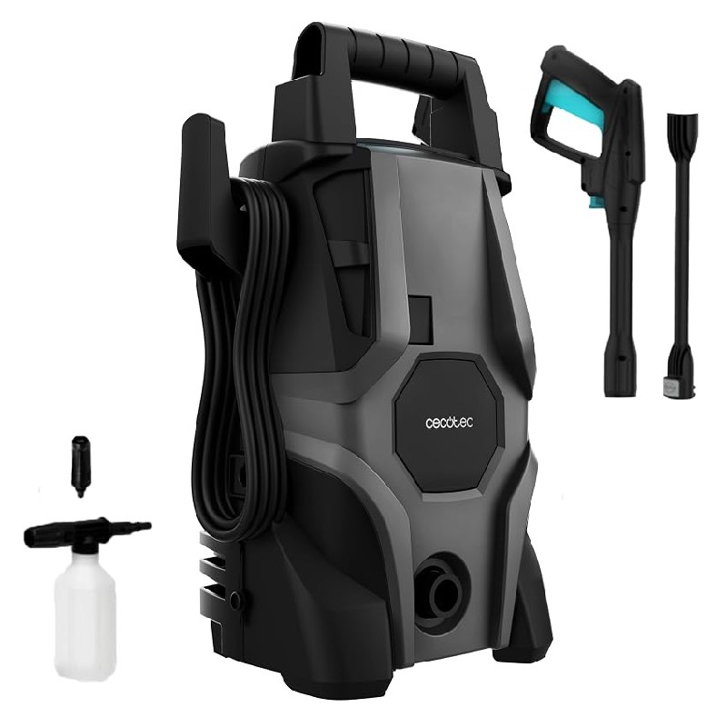 Cecotec Hidrolimpiadora de Alta Presión HydroBoost 1400 Essential Plus. 1400W