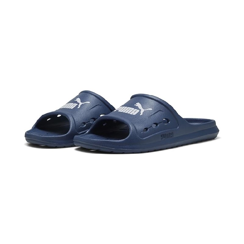 PUMA Divecat Adult Unisex Chancla DRY BLUE JEWEL-SILVER MIST,44.5