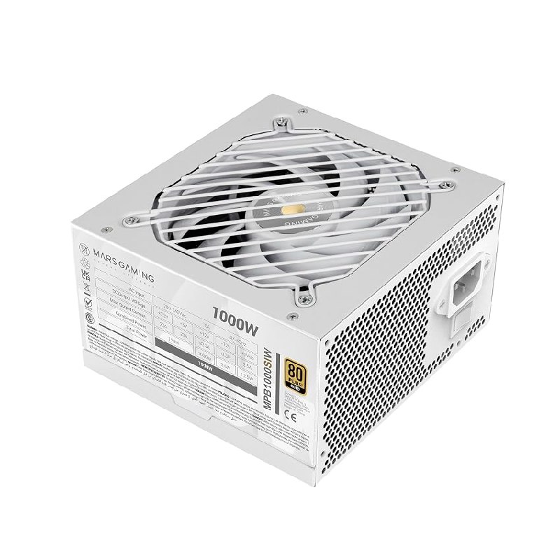 Mars Gaming MPB1000SI, Fuente Alimentación PC ATX 1000W