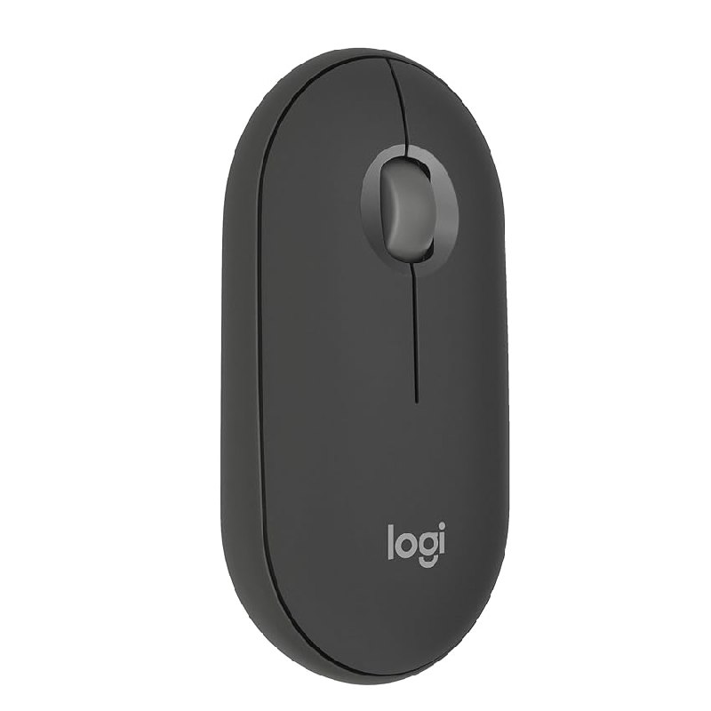 Logitech Pebble Mouse 2 M350s, estilizado ratón inalámbrico Bluetooth
