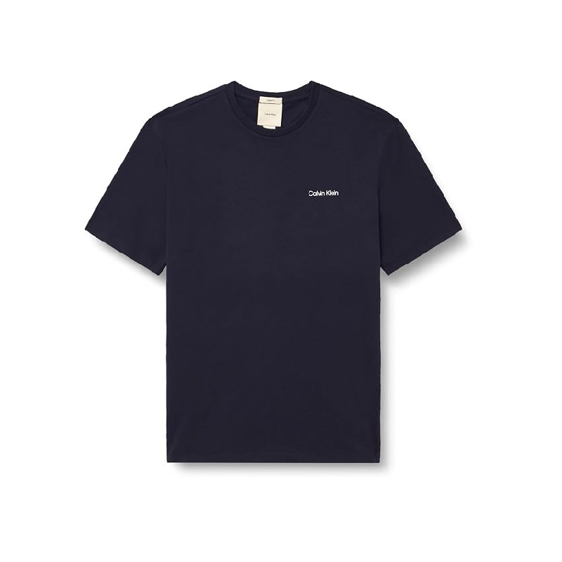 Calvin Klein Camiseta de Cuello Redondo con Logotipo SS Micro LV04LC255G para Hombre