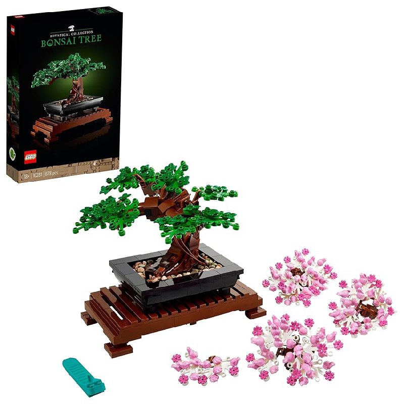 LEGO Botanicals Bonsái Kit de Maquetas y Manualidades para Adultos