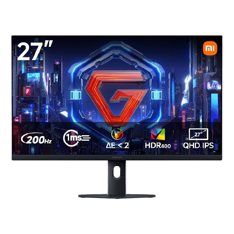 XIAOMI G27Qi 2026 27 Inch 2K Gaming Monitor, 200Hz
