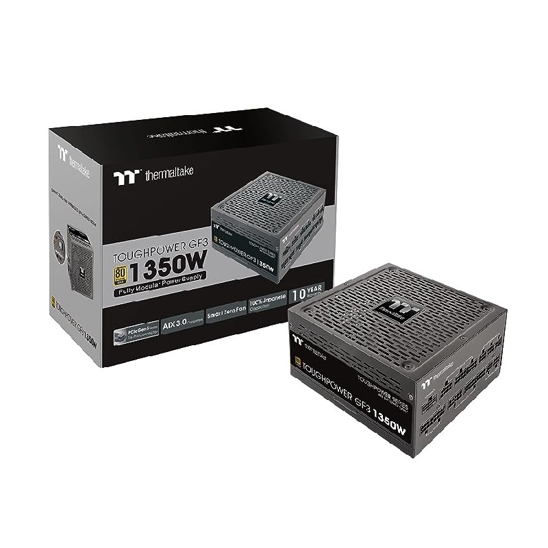 Thermaltake Toughpower GF 3 1350W | PC ATX 3.0 Power Supply | PCIe Gen 5.0 | 80