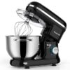 Batidora Amasadora Vospeed 1500W, Amasadora de Pan Para Repostería 6.2 L