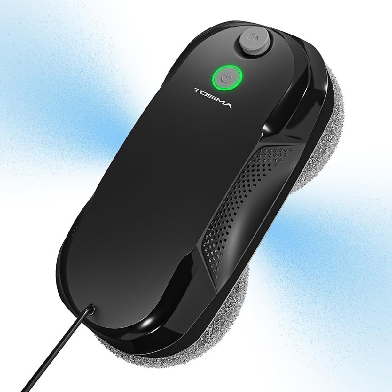 Tosima W5 6400 Pa Robot de Limpieza de Ventanas, pulverizador ultrasónico Doble
