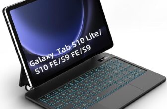 Bettdow Teclado para Samsung Galaxy Tab S10 Lite/Tab S10 FE/Tab S9 FE 10.9″ y Tab S9 11″