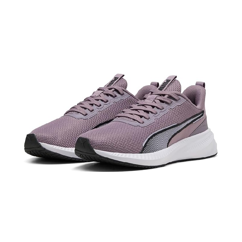 Puma Flyer Lite 3Road – Tenis Unisex para Correr, Plum Jam Lilac Crush Puma Negro