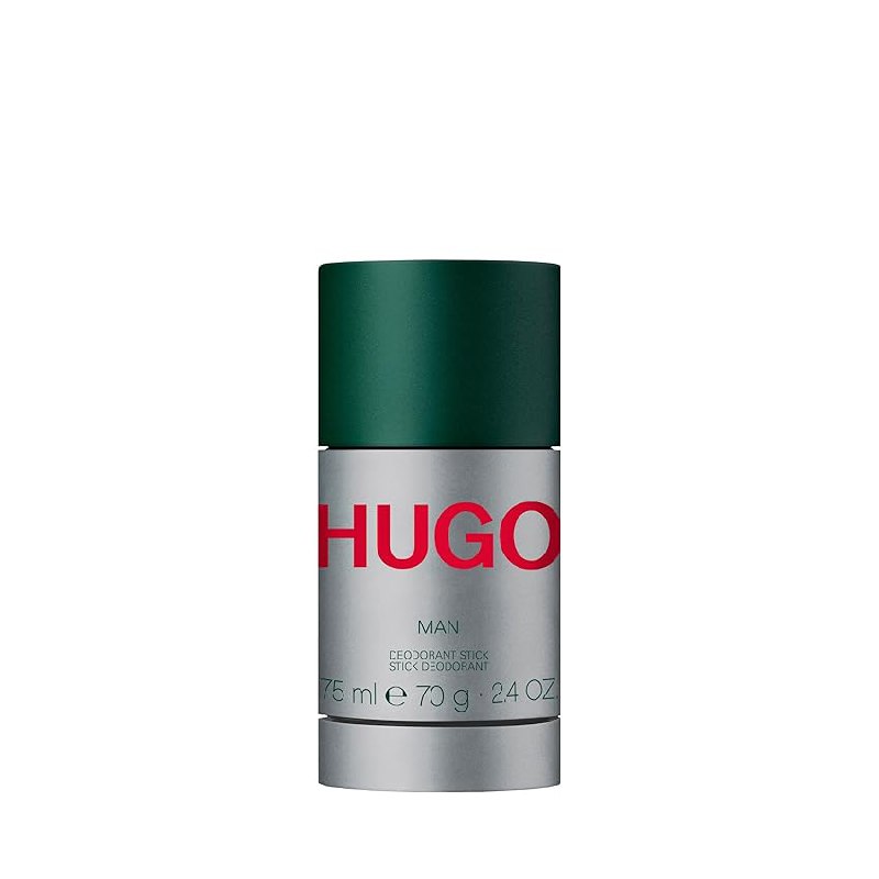 HUGO Man Deodorante en barra para hombre | Con notas de manzana verde y de aromas herbales | 75 ml