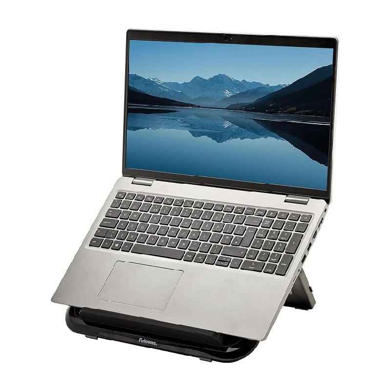 Fellowes Elevador para Portátil Everyday – Soporte Ajustable con 7 Alturas para Escritorio