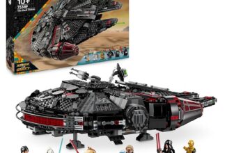 LEGO Star Wars 75389 Halcón Oscuro – Maqueta de Juguete de Nave Estelar para Jugar y Exponer