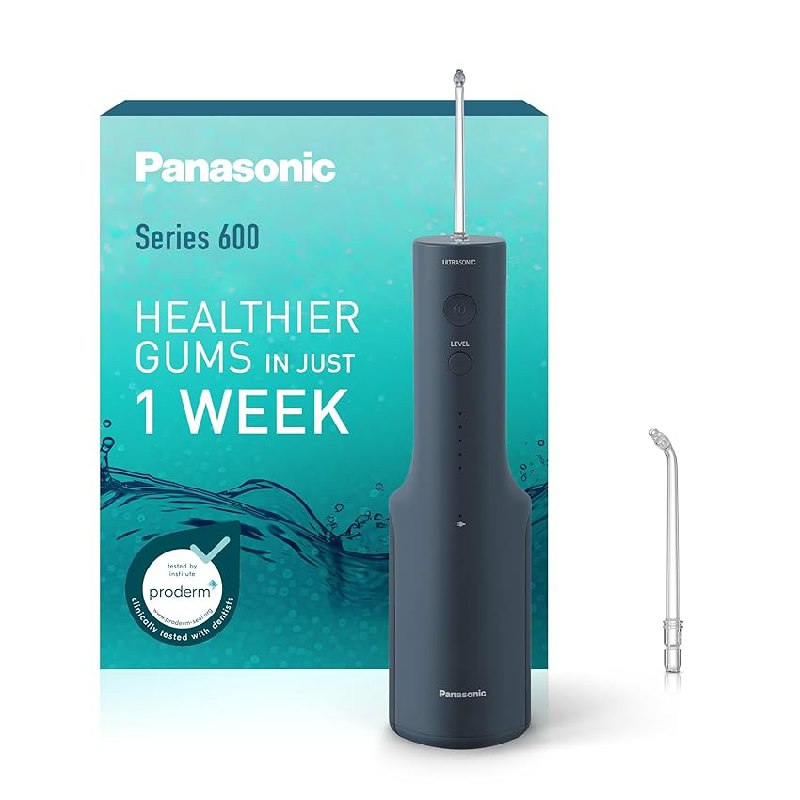 Panasonic Serie 600 Irrigador Bucal Ultrasónico EW-DJ66-A303, Irrigador Bucal para Dientes