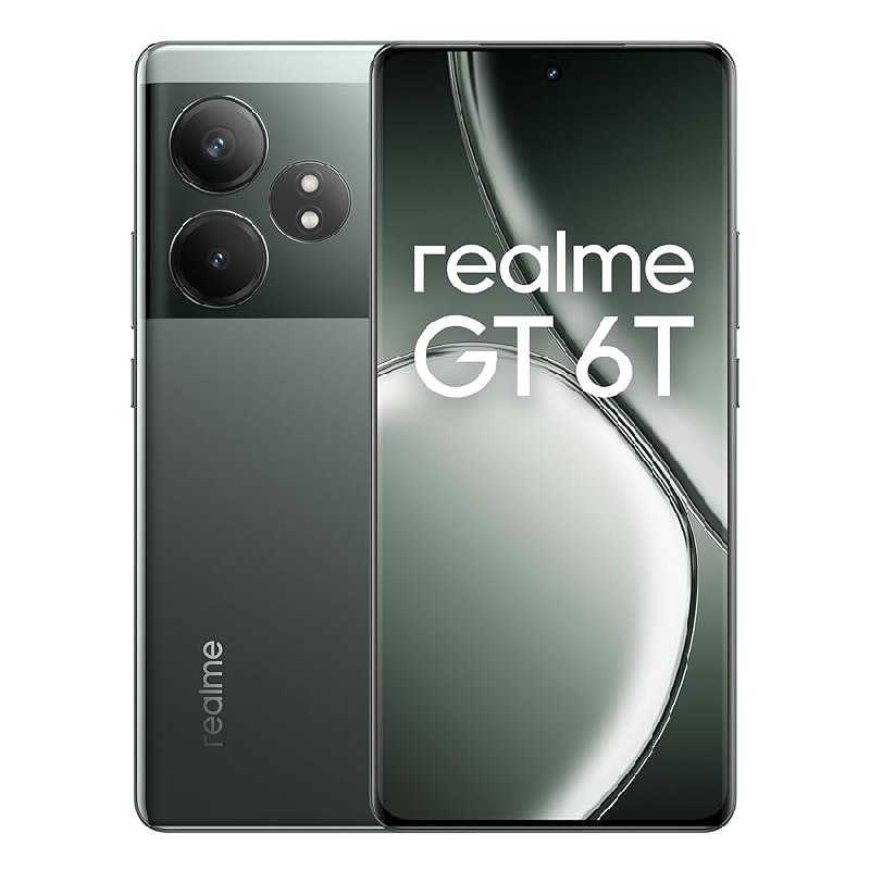realme GT 6T 5G Teléfono Móvil 8+256 GB, Snapdragon® 7+ de 3.ª generación