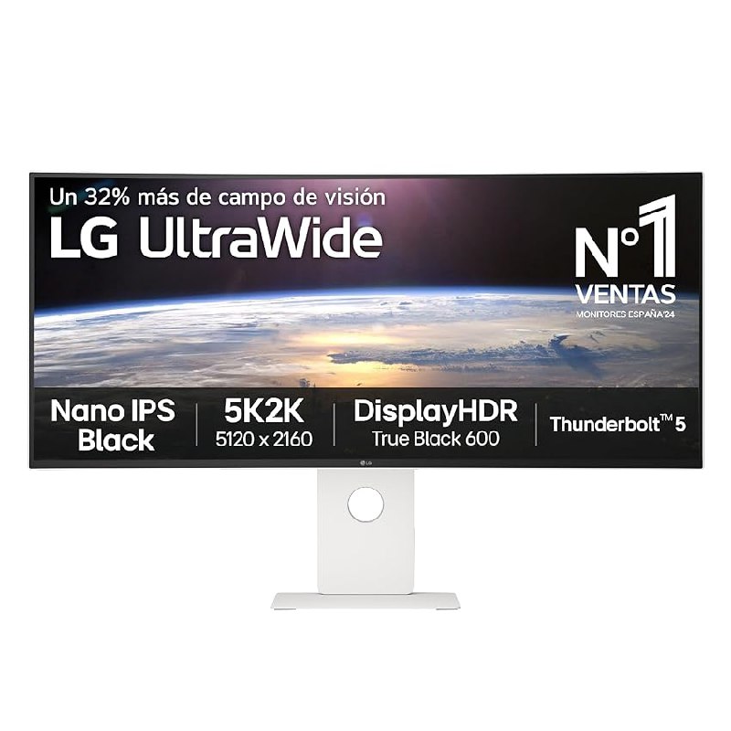 LG 40U990A-W – Monitor UltraWide 40″, Curvo 2500R