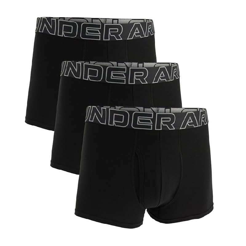 Under Armour Pack de 3 Bóxers de Algodón Performance para Hombre