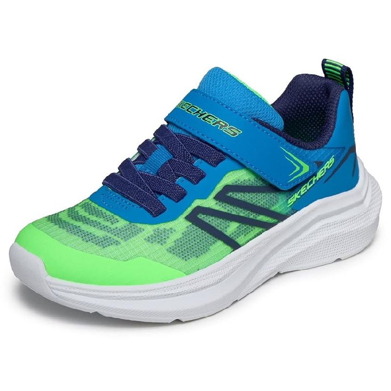 Skechers MICROSPEC Velocity – Zapatillas Deportivas, Color Verde Lima