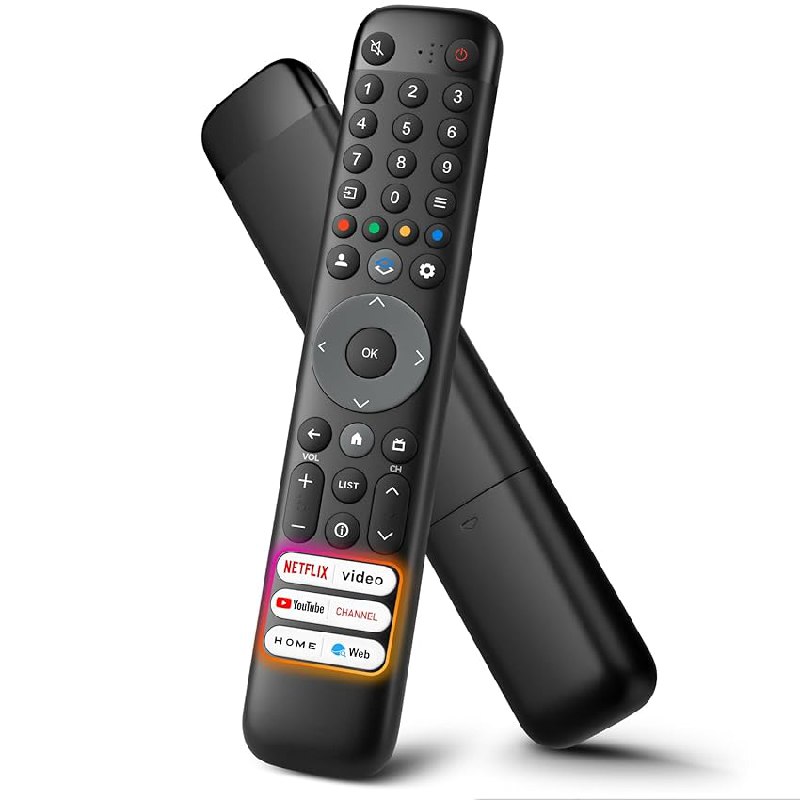 para Mando-TCL-Smart-TV, Universal para Todos los Original TCL TV (Sin función de Voz)