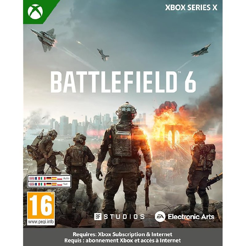 Battlefield 6 Standard Edition XBOX Series X | Disco | Videojuegos | Castellano