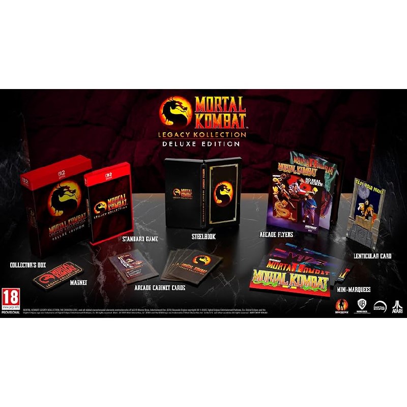 Mortal Kombat: Legacy Kollection – Deluxe Edition – Switch 2