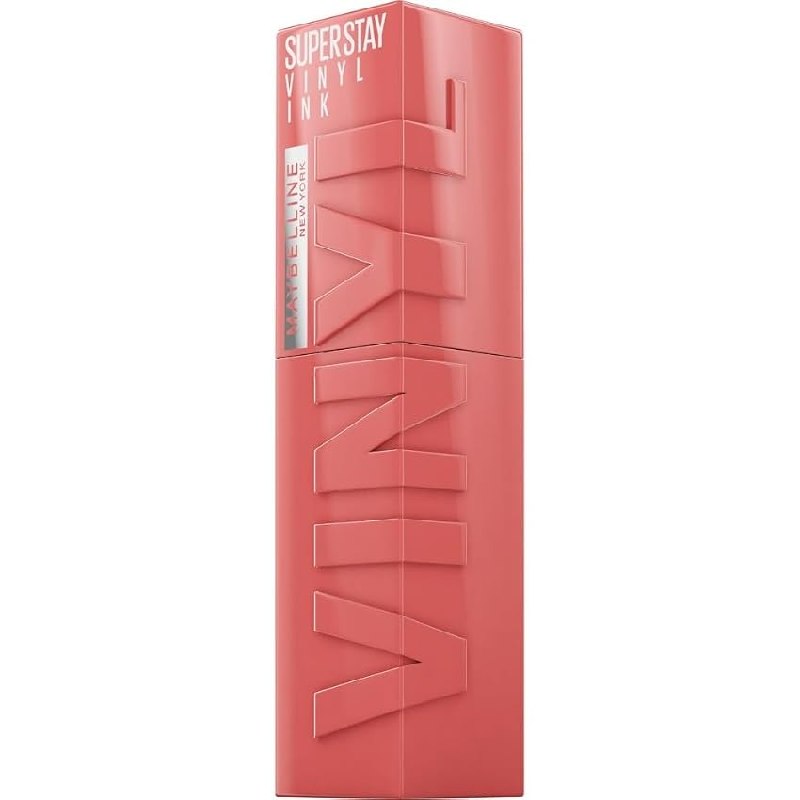 Maybelline New York Superstay Vinyl Ink, Pintalabios Efecto Vinilo