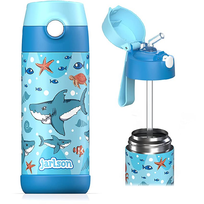 Jarlson® Botella Agua Niños & Niñas CHARLI [ACERO INOXIDABLE]
