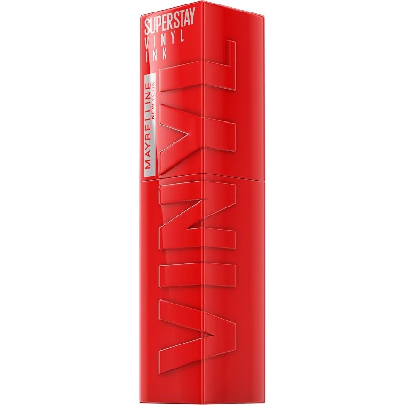 Maybelline New York Superstay Vinyl Ink, Pintalabios Efecto Vinilo