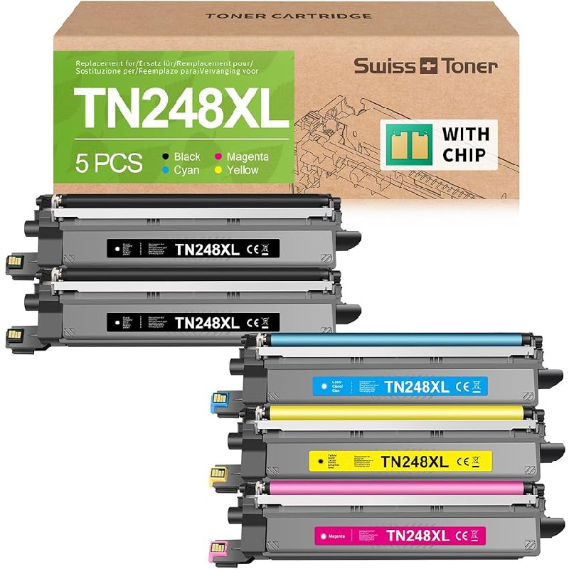 swiss toner TN248XL Compatible para Brother TN-248XL TN248 TN