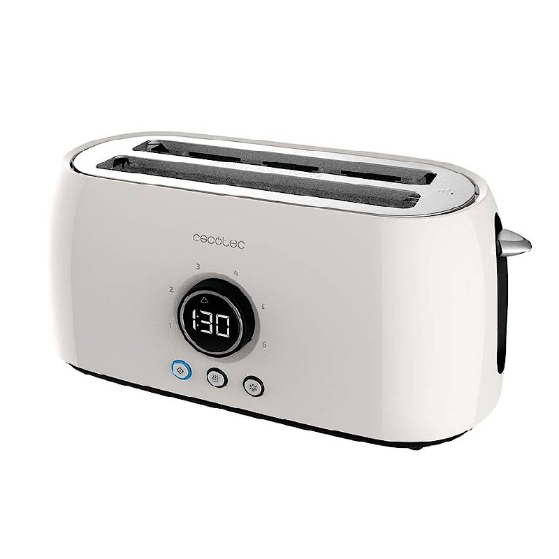 Cecotec Tostadora Digital ClassicToast 15000 Beige Extra Double. 1500 W