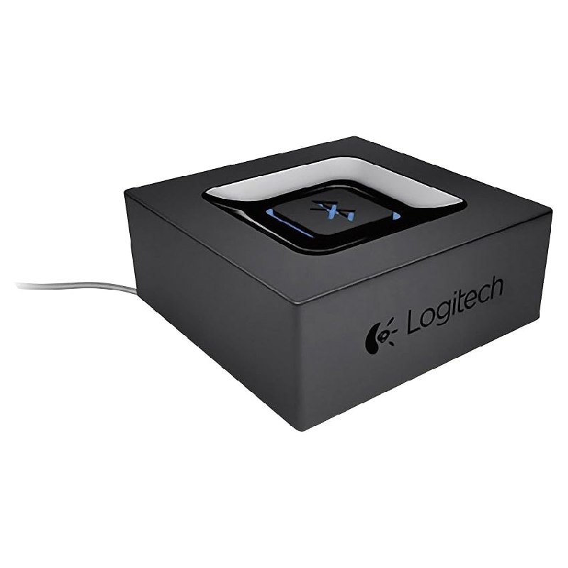 Logitech Receptor de Audio Inalámbrico, Adaptador Bluetooth para PC/Mac/Smartphone/Tablet/Receptores AV