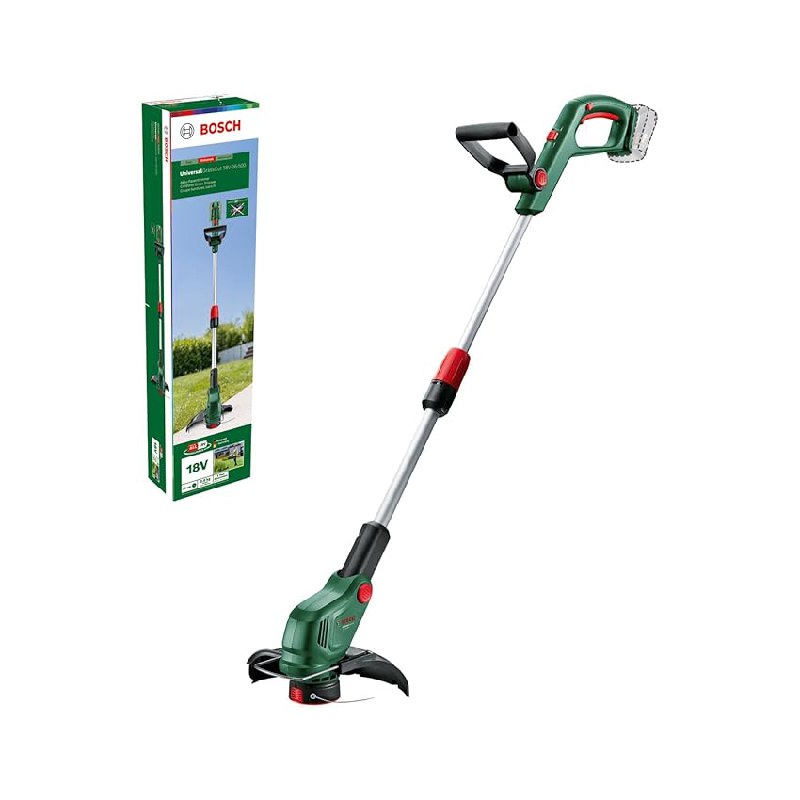 Bosch cortabordes a batería UniversalGrassCut 18V-26-500 (para cortar hierba y recortar)