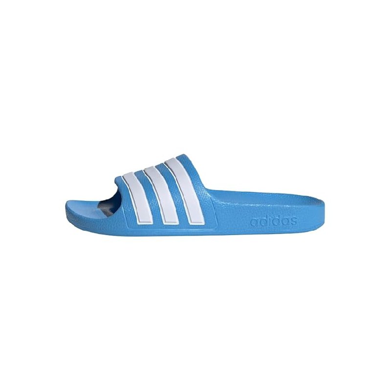 adidas Unisex niños Adilette Aqua Slides Kids, Blue Burst / Cloud White / Blue Burst