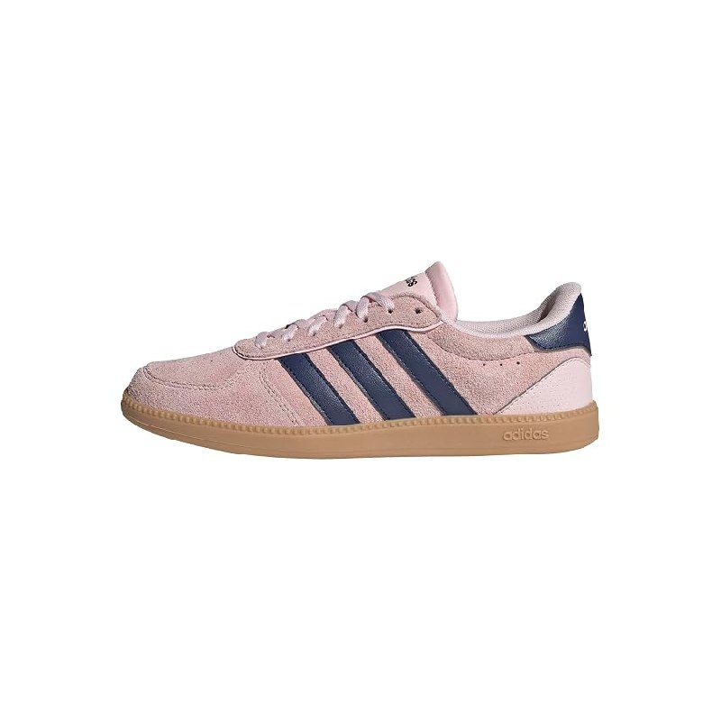 adidas Mujer Breaknet Sleek Shoes, Clear Pink/Dark Blue/Gum 3