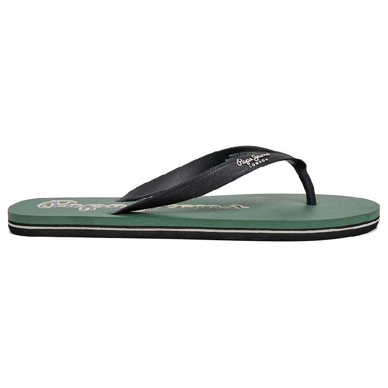 Pepe Jeans Bay Beach Party M – Zapatos para hombre, color verde (verde verano)