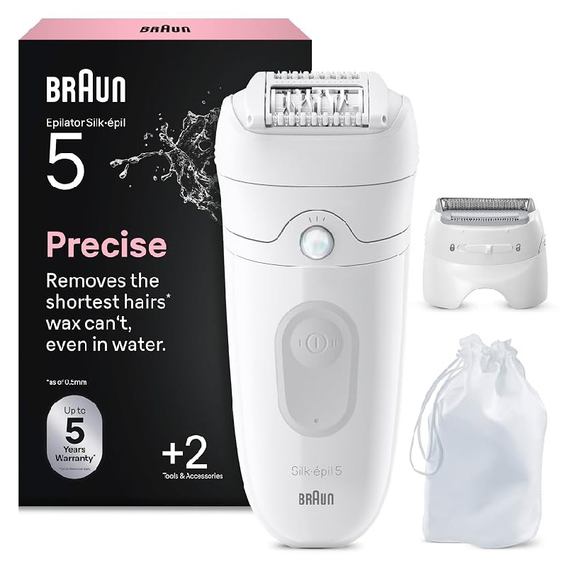 Braun Silk·épil 5 Depiladora Eléctrica Mujer, 5-041
