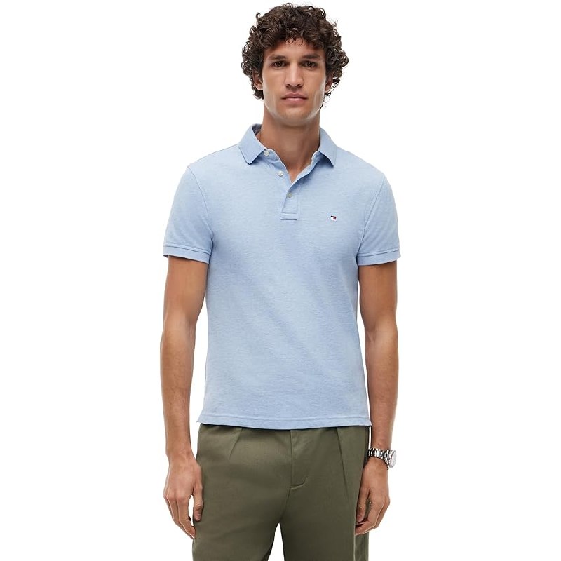 Tommy Hilfiger Polo Ajustado 1985 para Hombre, Mw0Mw17771