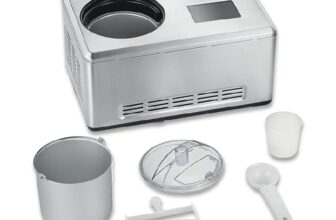SEVERIN Heladera 2 en 1, heladera con compresor para hacer helado