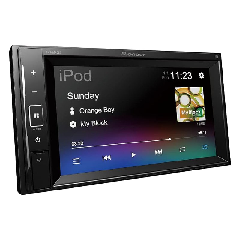 Pioneer DMH-A240BT – Reproductor Multimedia con Pantalla táctil de 6,2 Pulgadas