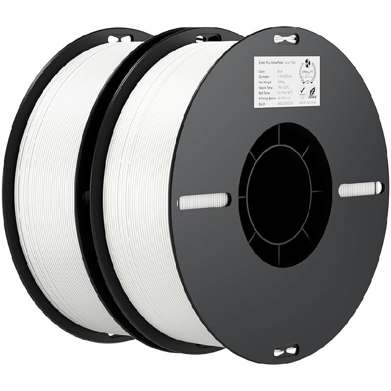Creality Filamento PLA 1.75mm, Filamento para Impresora 3D Precisión Dimensional +/