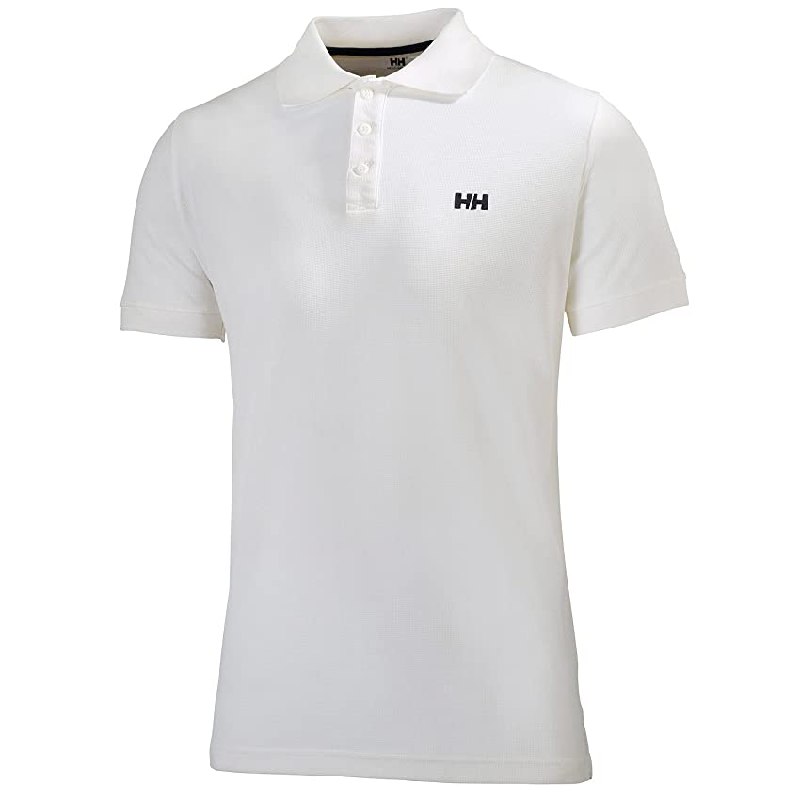 Helly Hansen Hombres Driftline Polo, Blanco