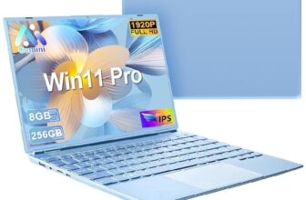 NOTODD Ordenador Portátil 14 Pulgadas Win11 Pro Laptop Celeron N5095 8GB RAM 256GB SSD 1TB Expand (TF)