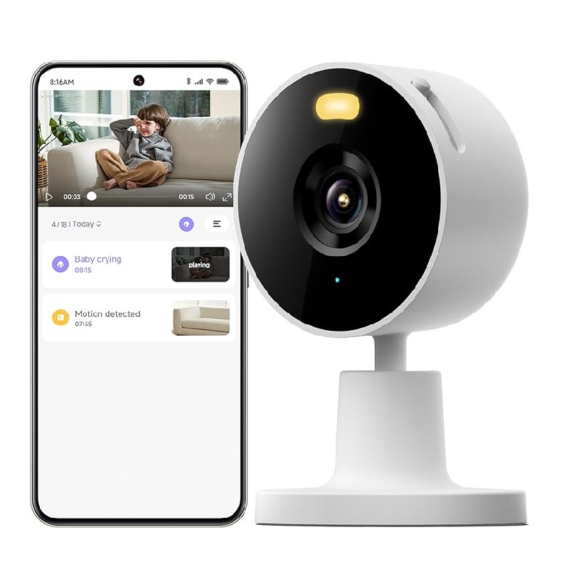 XIAOMI Smart Camera C100 Cámara de 3 MP, Color en Condiciones de Muy Poca luz