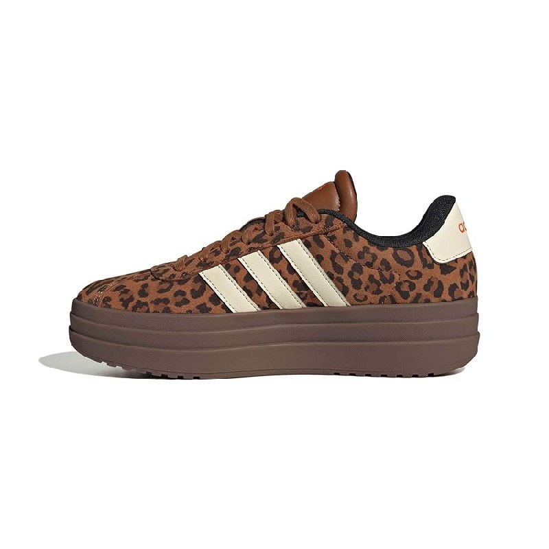 adidas Mujer VL Court Bold Shoes, Dusky Bronze/Cream White/Gum5