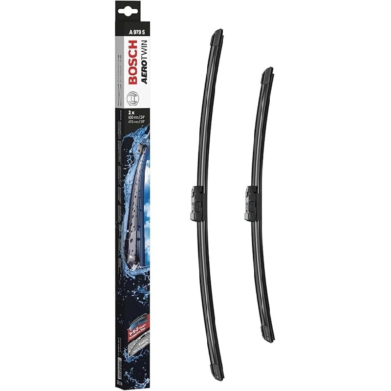 Bosch Aerotwin eA 979 S Limpiaparabrisas Frontal – Set de 2 Escobillas de Recambio