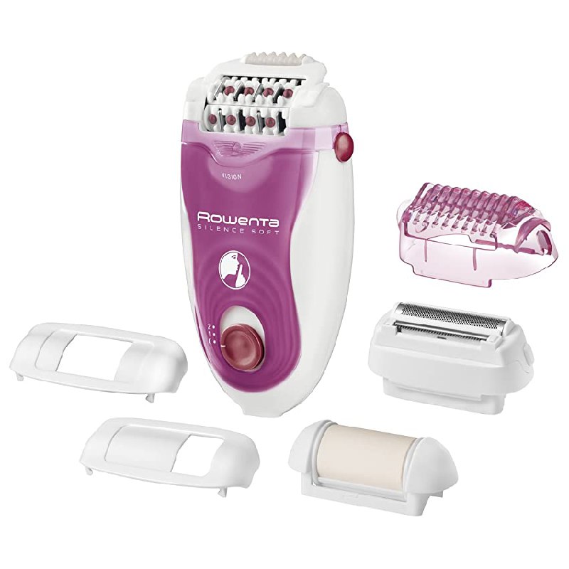 Rowenta Silence Soft, Depiladora con 24 Pinzas Alta Precisión