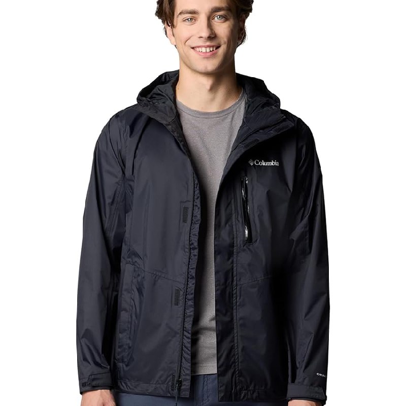 Columbia Pouring Adventure 3 Jacket, Chaqueta impermeable para la lluvia Hombre