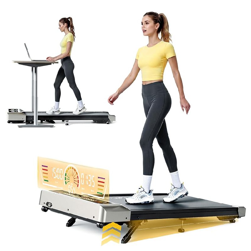 Toputure 3.0 HP Cinta de Correr con Inclinación 0%-5%-10%, Cinta Andar Escritorio