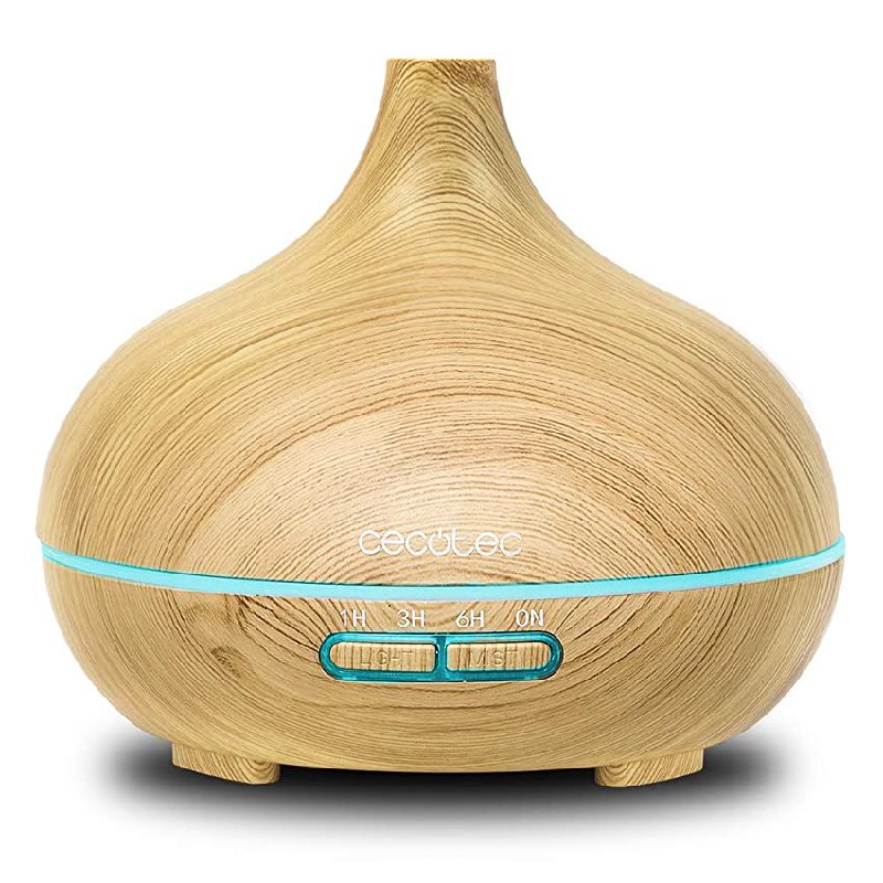 Cecotec Humidificador Ultrasónico y Difusor de Aromas con Temporizador Pure Aroma 300 Yang. 10 W