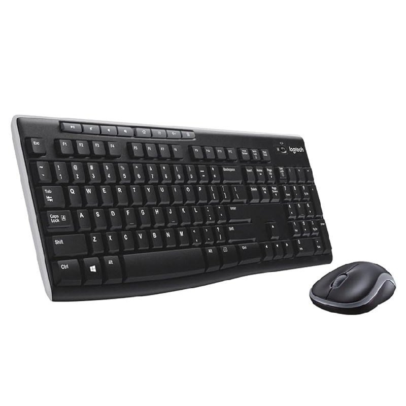 Logitech MK270 Combo Teclado y Ratón Inalámbrico para Windows