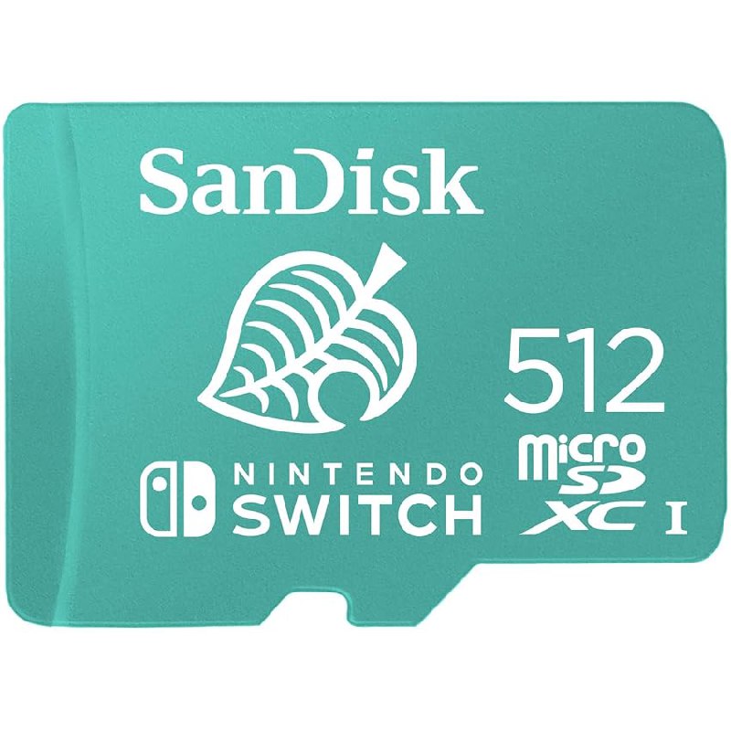 SANDISK Tarjeta microSD con licencia oficial para Nintendo Switch